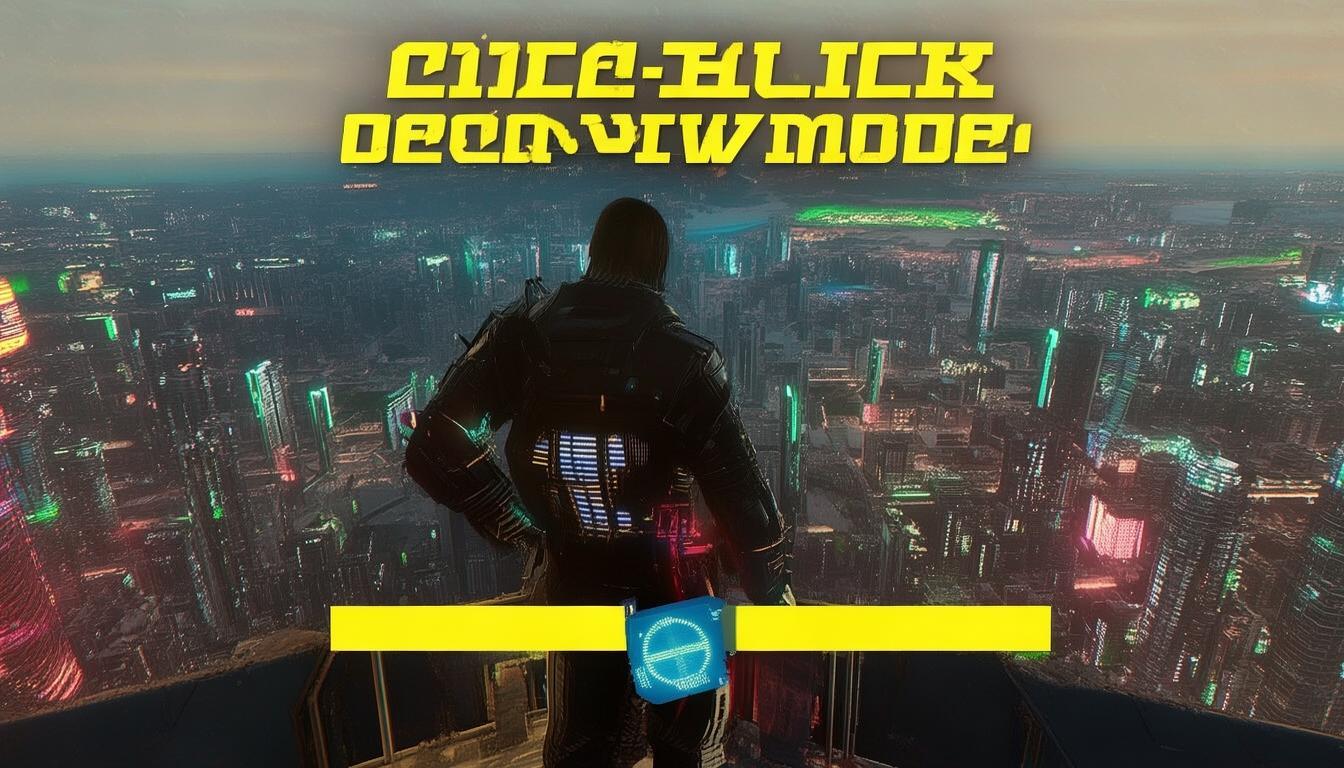 《赛博朋克2077》mod：一键挂机观海模式体验
